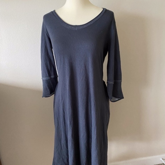 Anthropologie Par Such Grey Terry Cloth Dress 6 - Picture 6 of 7